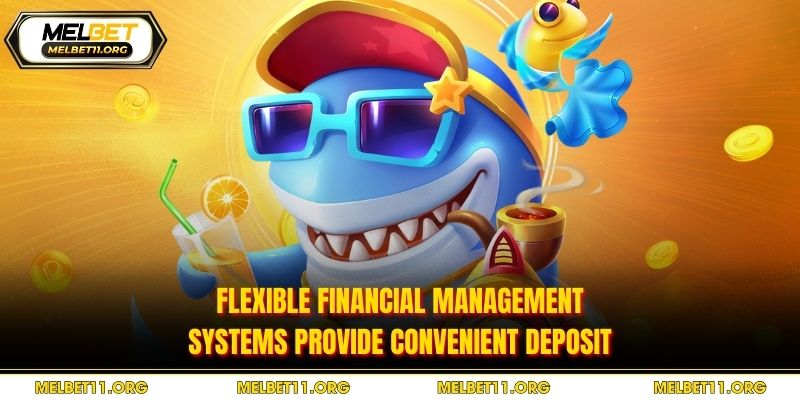 Flexible financial management systems provide convenient deposit