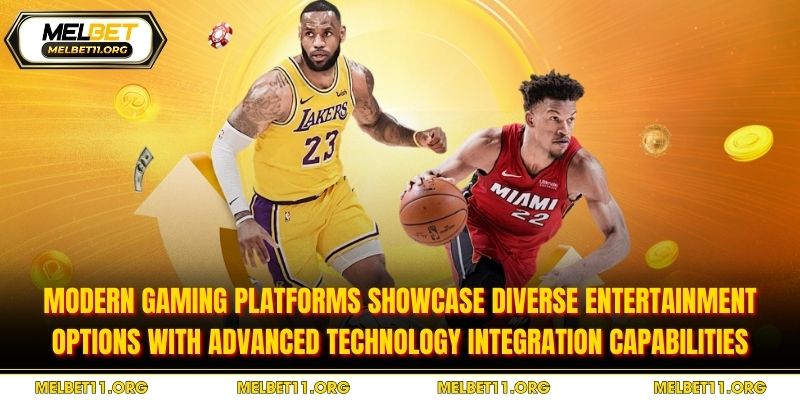 Modern gaming platforms showcase diverse entertainment options with advanced technology integration capabilities