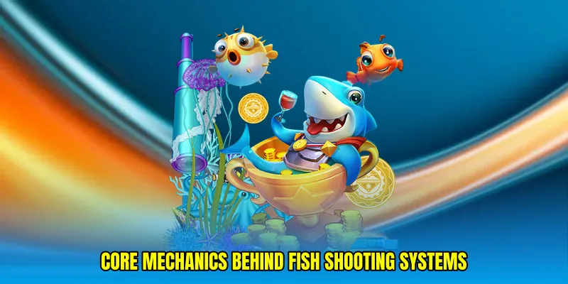 Core mechanics behind fish shooting systems