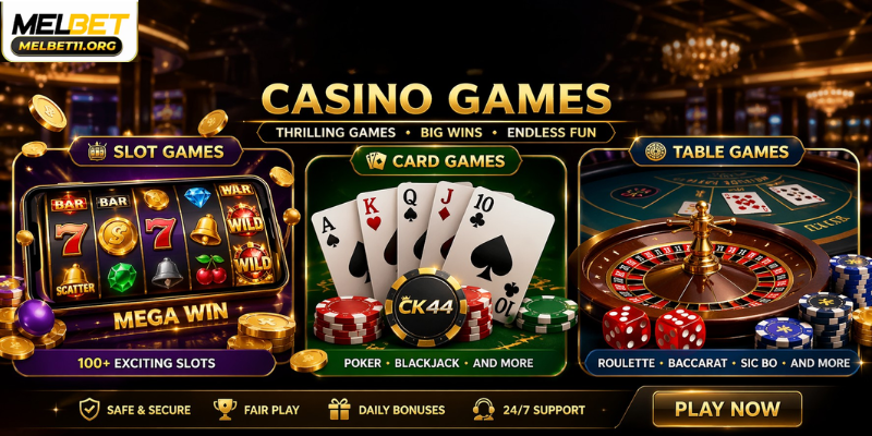Live casino games bring the real casino experience to your screen.