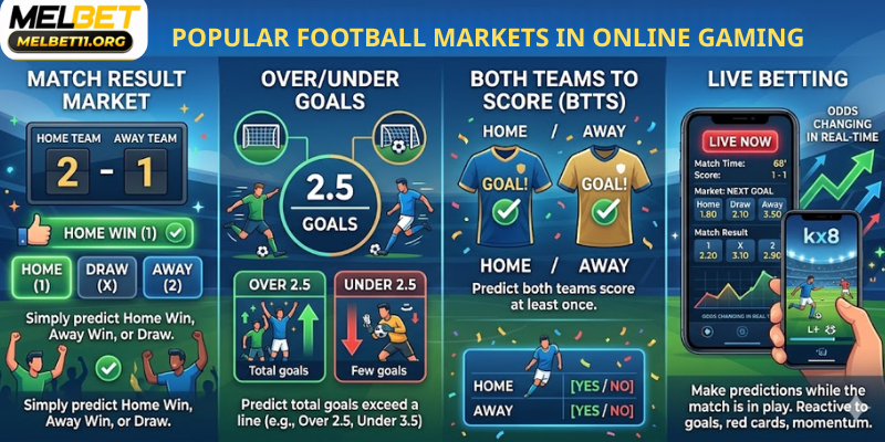Popular Football Markets in Online Gaming