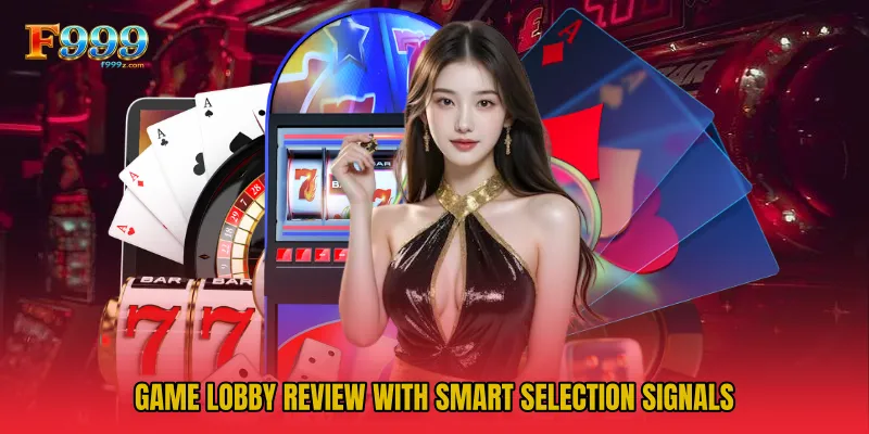 Game lobby review with smart selection signals
